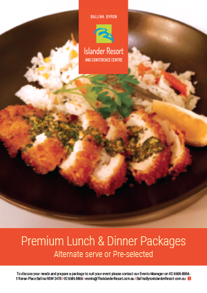 Lunch and dinner packages